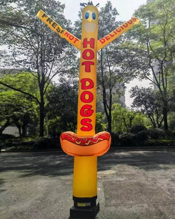 HOT Dogs Air Inflatable Tube Man