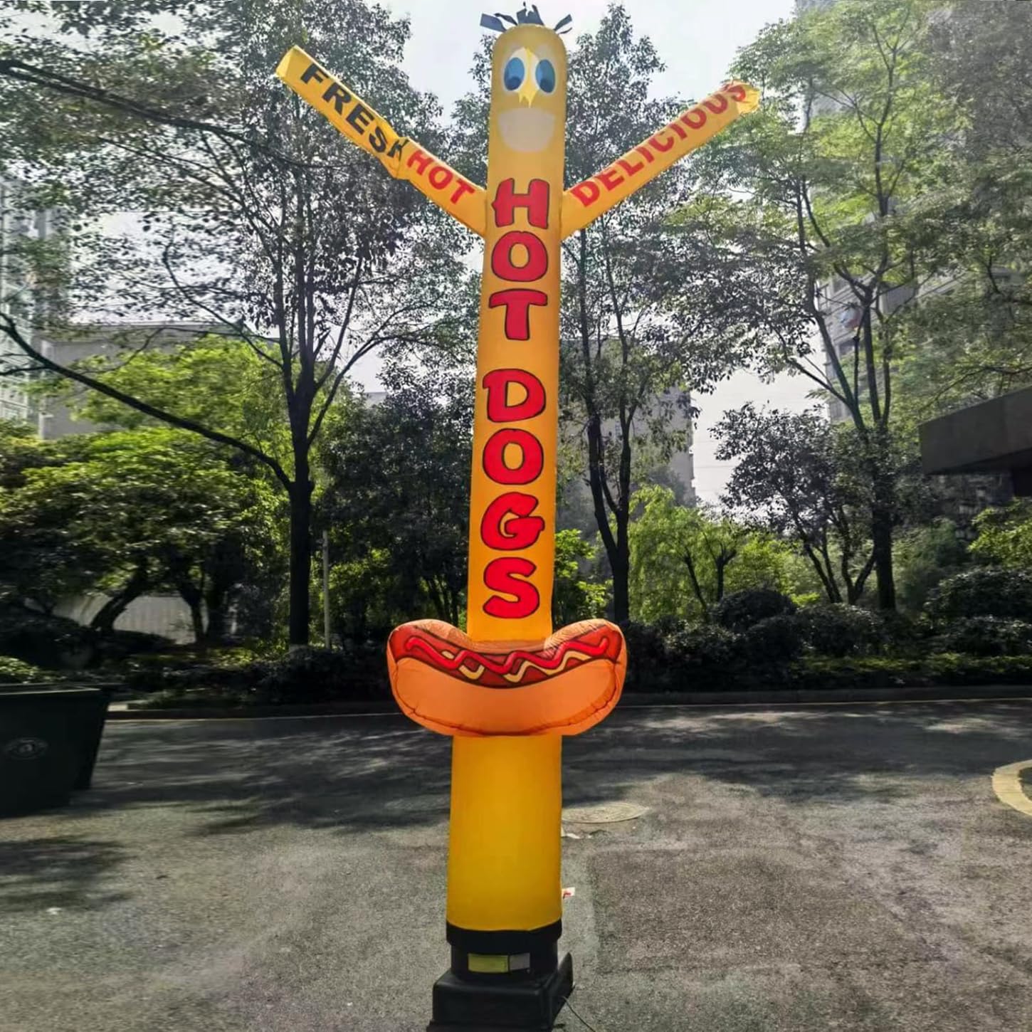 HOT Dogs Air Inflatable Tube Man