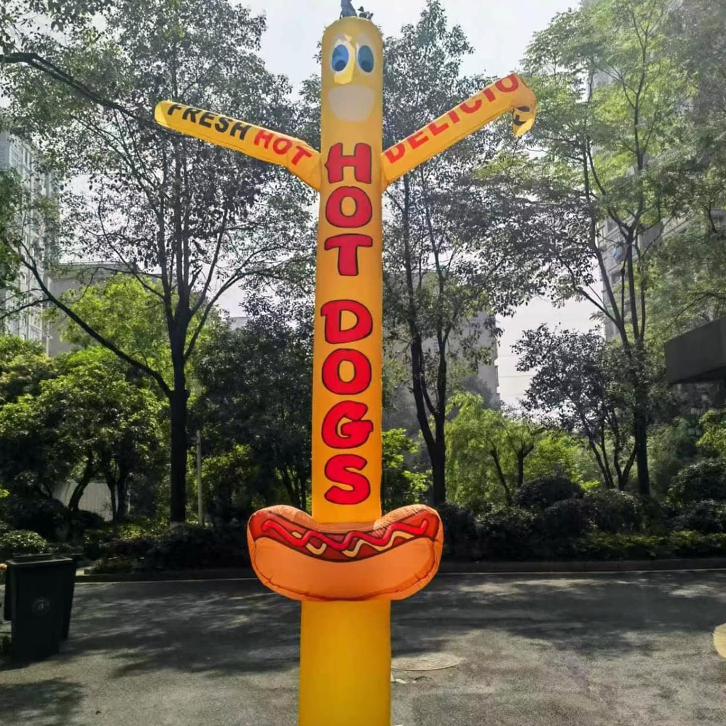 HOT Dogs Air Inflatable Tube Man