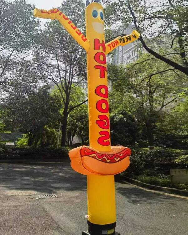 HOT Dogs Air Inflatable Tube Man