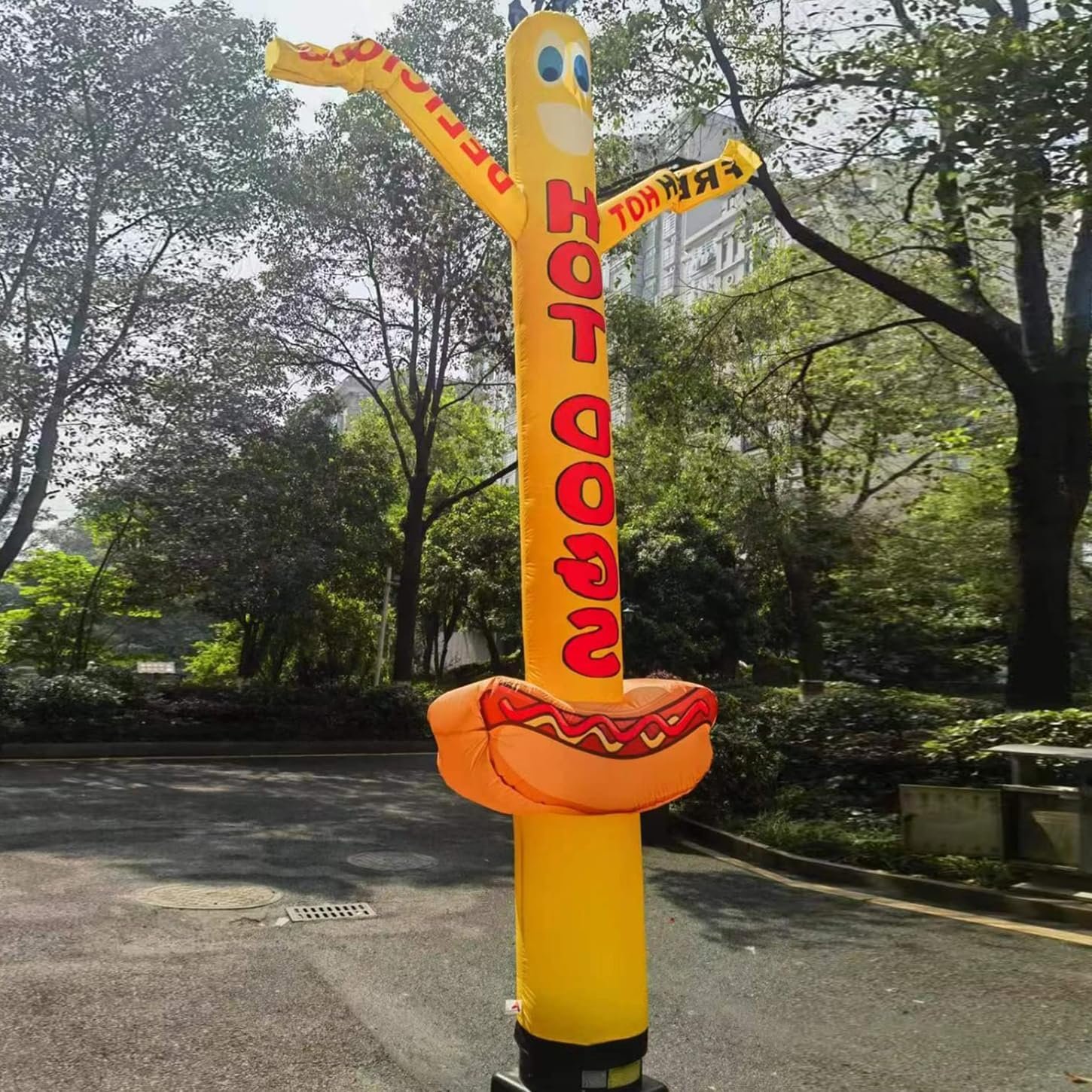 HOT Dogs Air Inflatable Tube Man