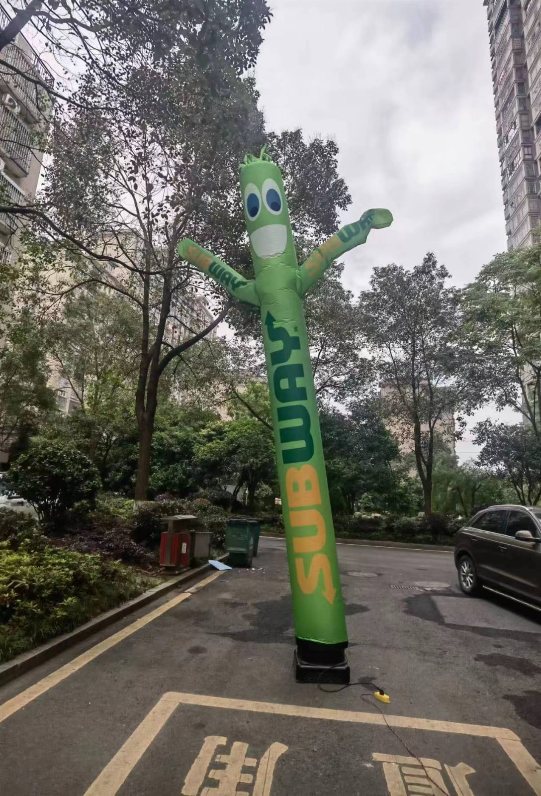 Subway Air Inflatable Tube Man