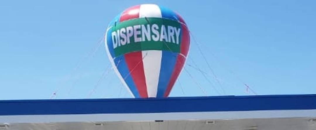 Dispensary Giant Roof Top Balloon