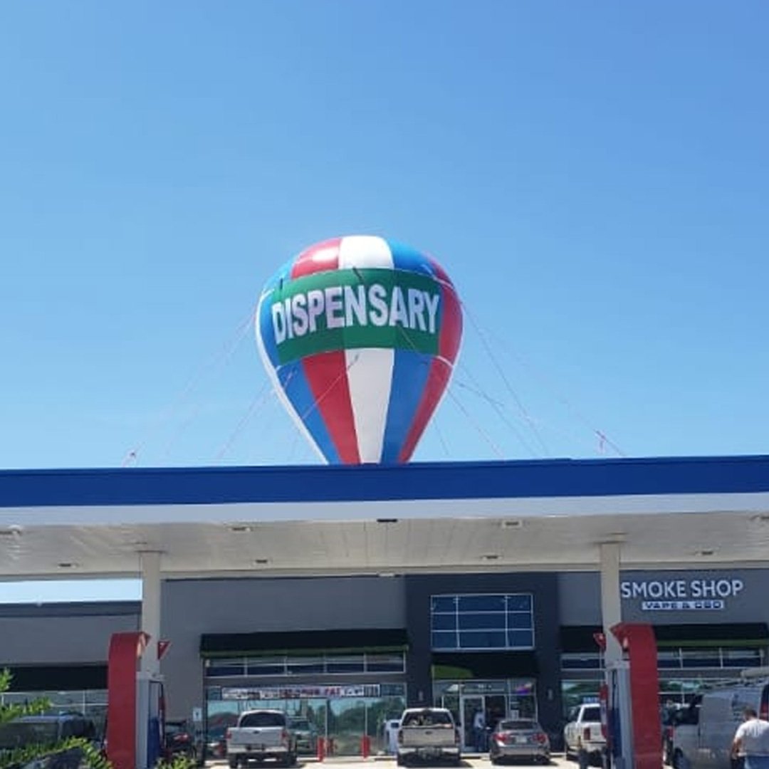 Dispensary Giant Roof Top Balloon