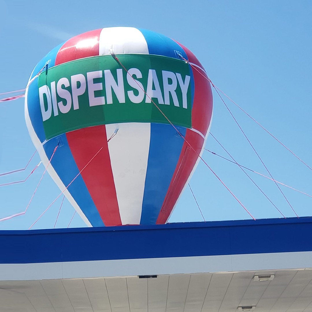 Dispensary Giant Roof Top Balloon