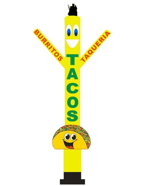 Tacos Inflatable Tube Man Dancer