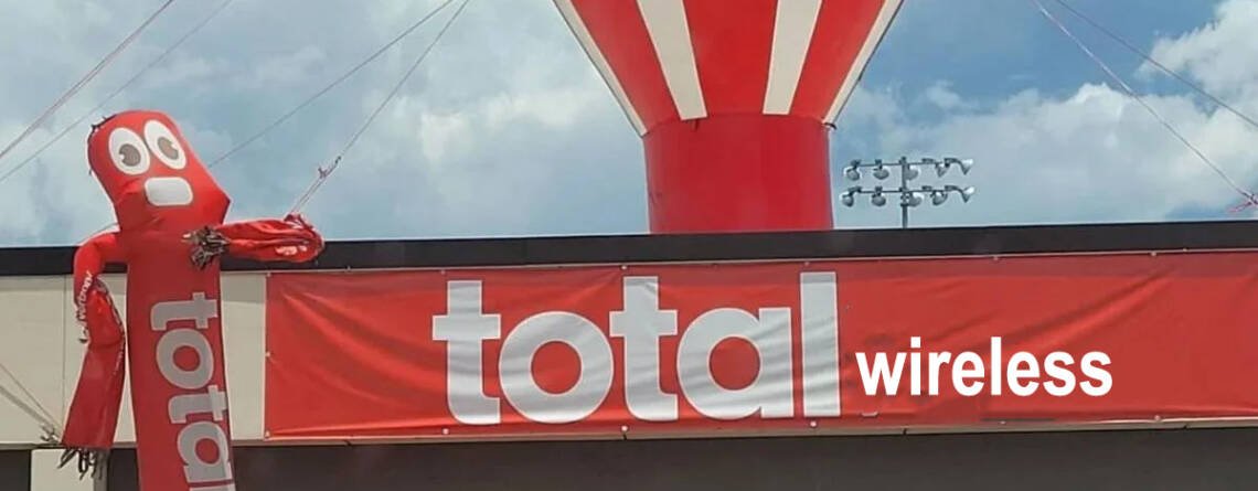 Total Wireless Giant Roof Top Balloon