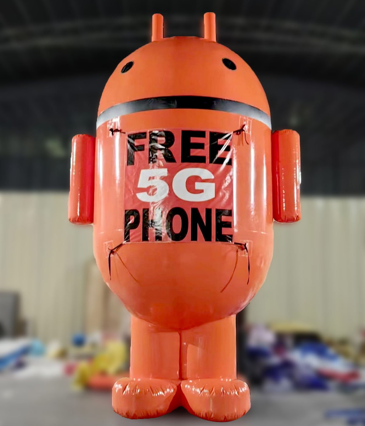 Giant Android Advertising Balloon