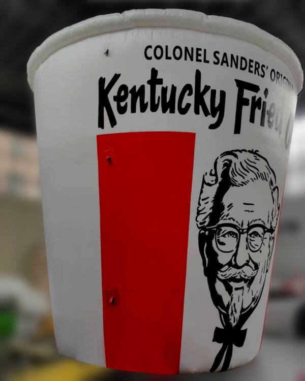 KFC Giant Advertising Bucket Balloon