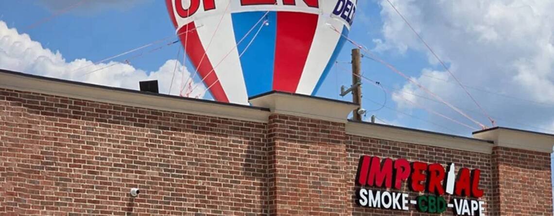 Now Open Giant Inflatable Balloon Inflatable