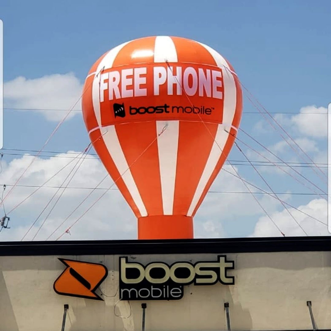 Boost Mobile Advertising Balloon