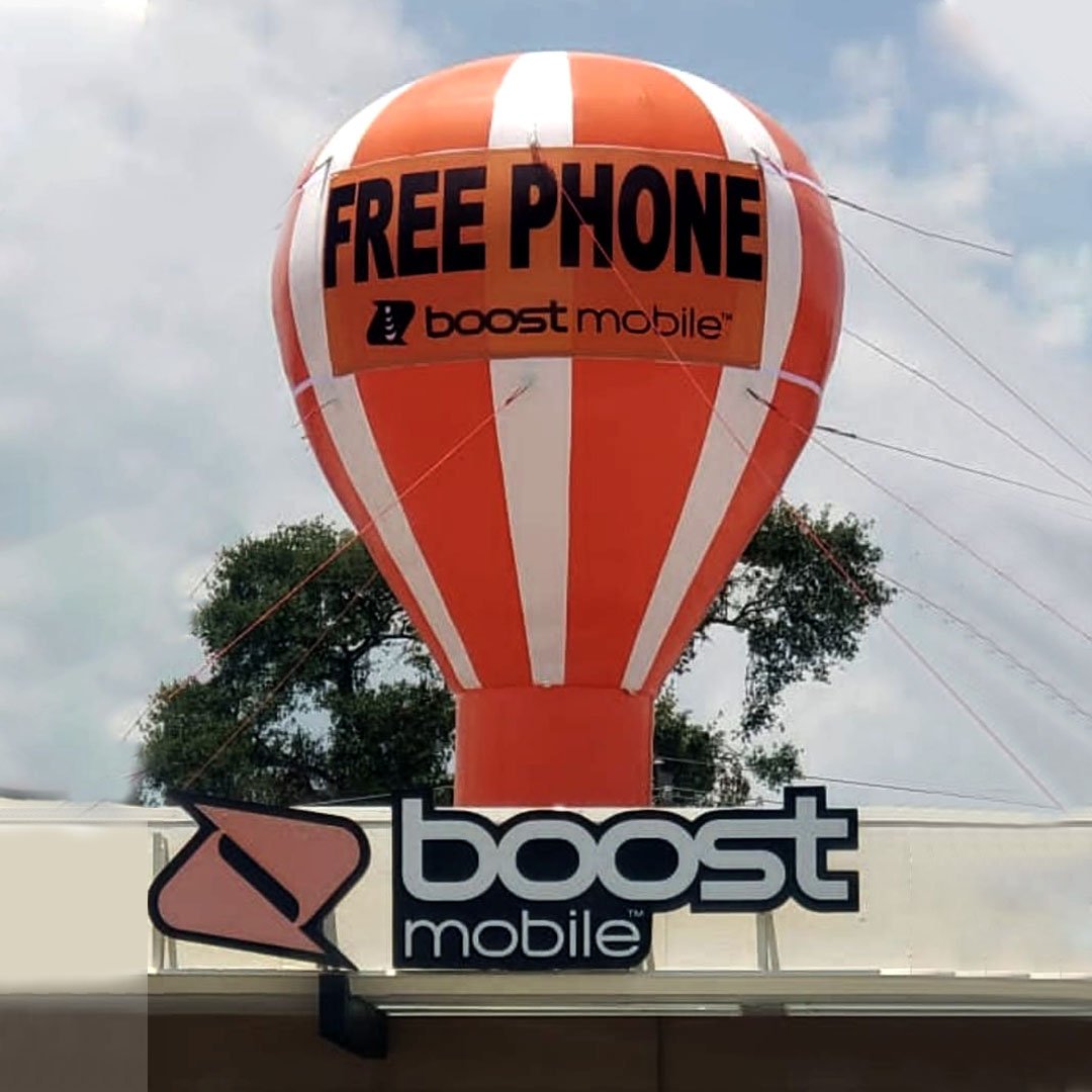 Boost Mobile Advertising Balloon