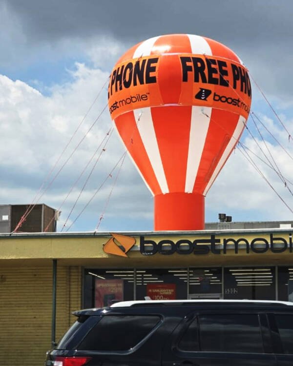 Boost Mobile Advertising Balloon