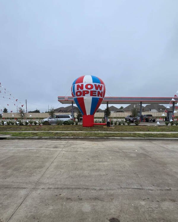 Now Open Roof Top Ballon
