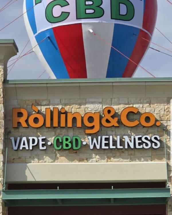 FREE CBD Giant Roof Top Balloon