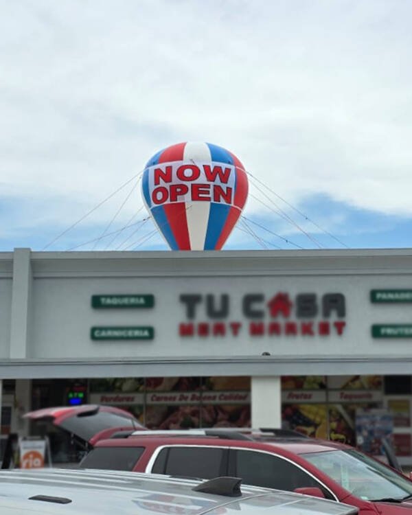 22ft Tall Free CBD Now Open Giant Roof Top Inflatable Balloon | BUY OR RENT - Image 4