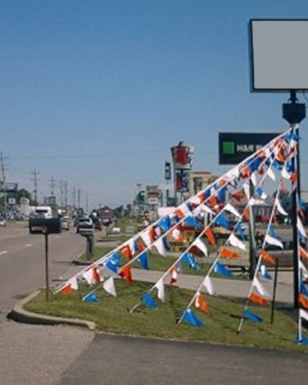 Best Grand Opening Advertising Pennant Flag - Image 3