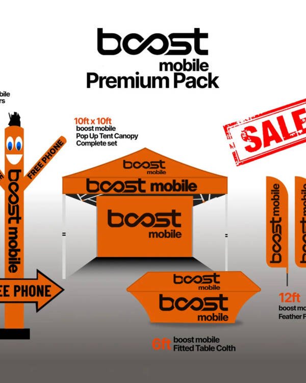 Boost Mobile Premium Advertising Pack