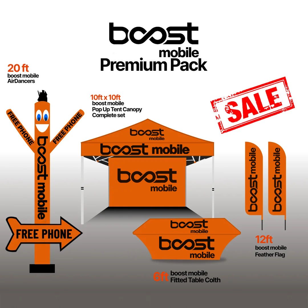 Boost Mobile Premium Advertising Pack