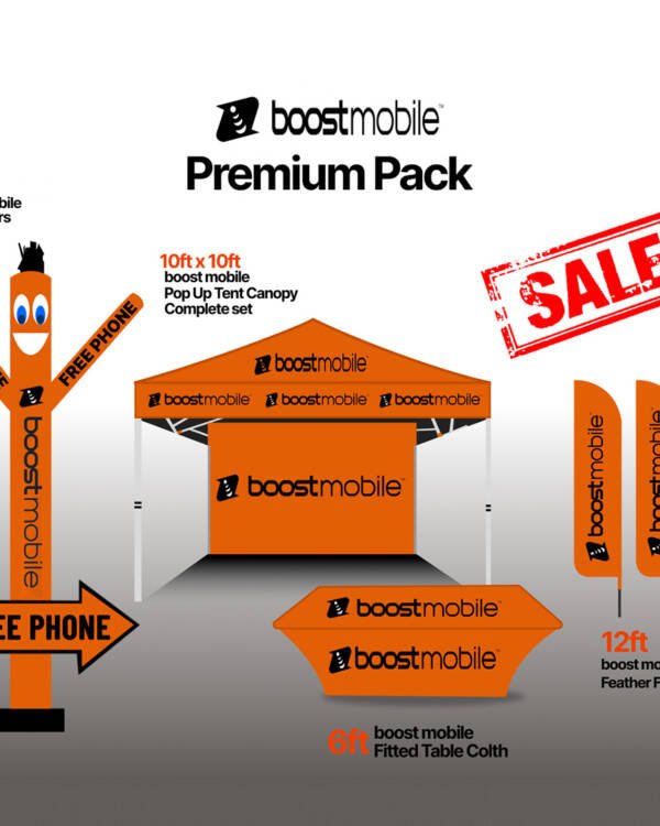 Boost Mobile Premium Advertising Pack