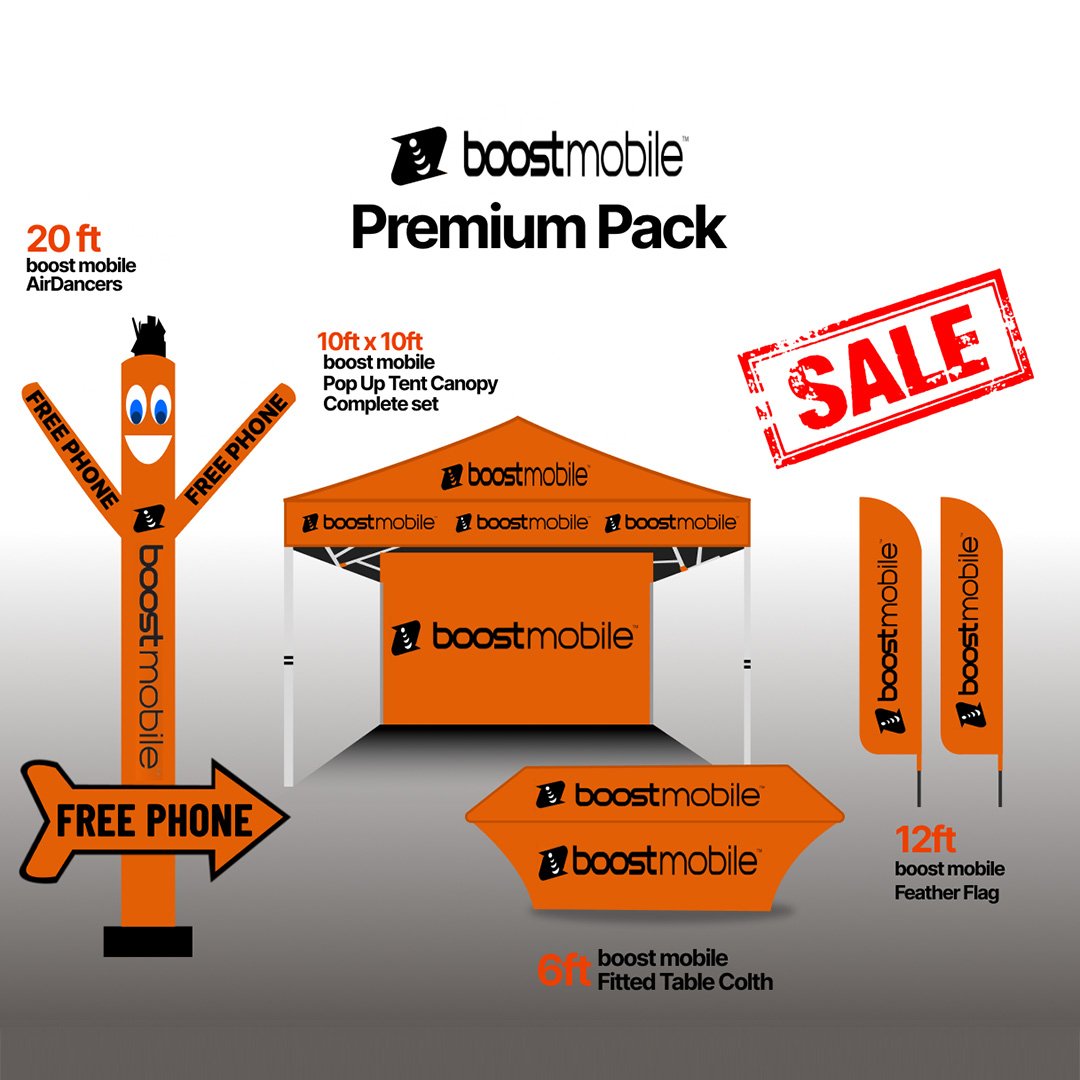 Boost Mobile Premium Advertising Pack