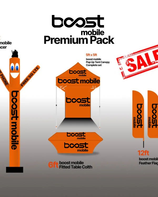 Boost Mobile Premium Marketing Pack