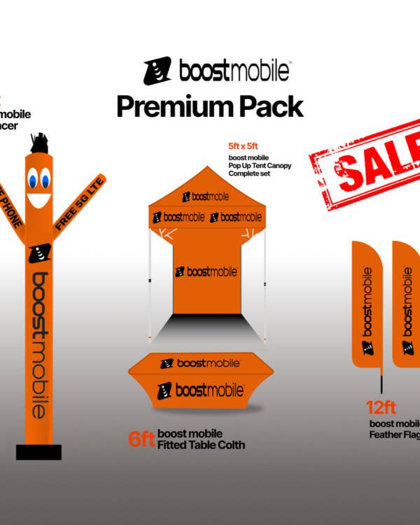 Boost Mobile Premium Marketing Pack