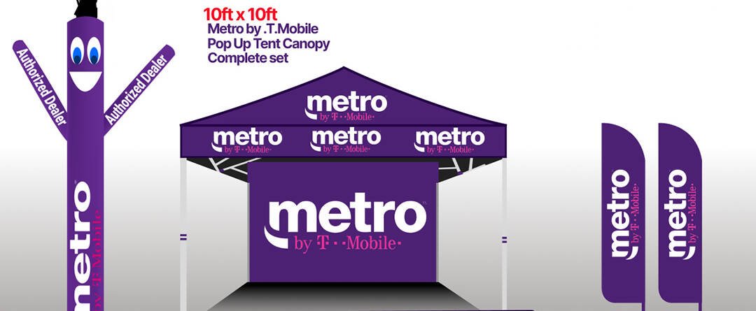 Metro by T Mobile Premium Advertising Pack