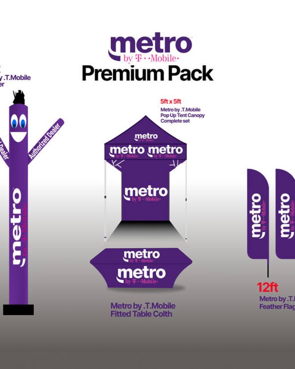 Metro by T Mobile Premium Advertising Pack