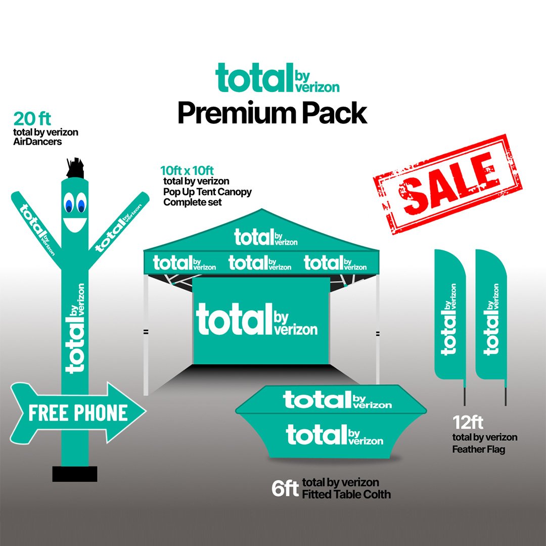 Total by Verizon Premium Advertising Pack