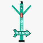 Total by Wireless - 20ft Air Dancer with Arrow