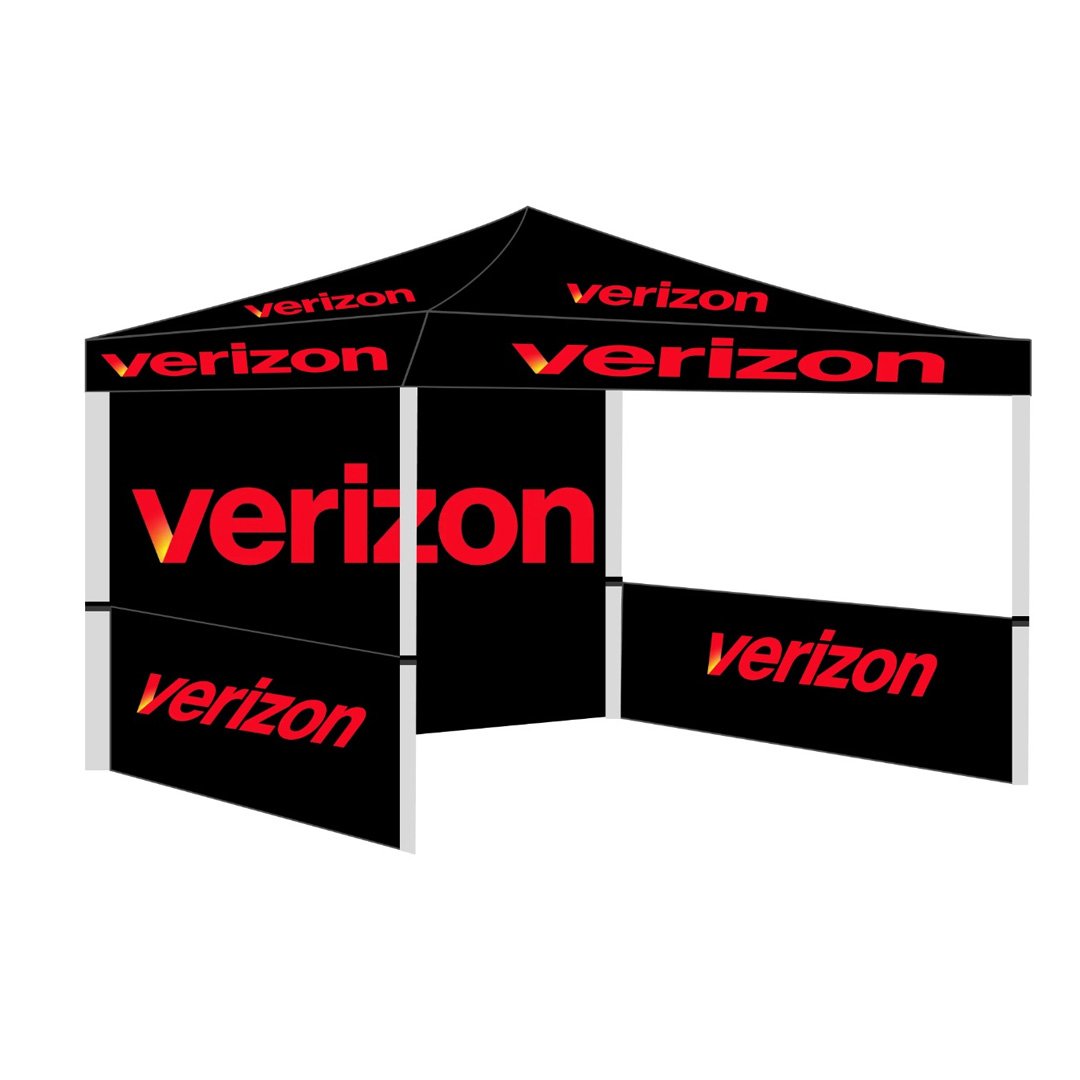 Verizon Advertising Tent