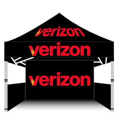 Verizon Advertising Tent