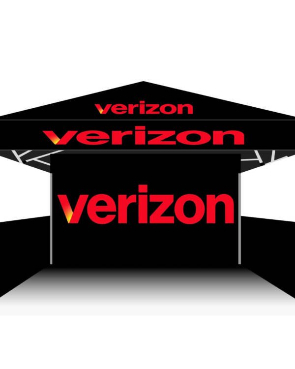 Verizon Advertising Tent