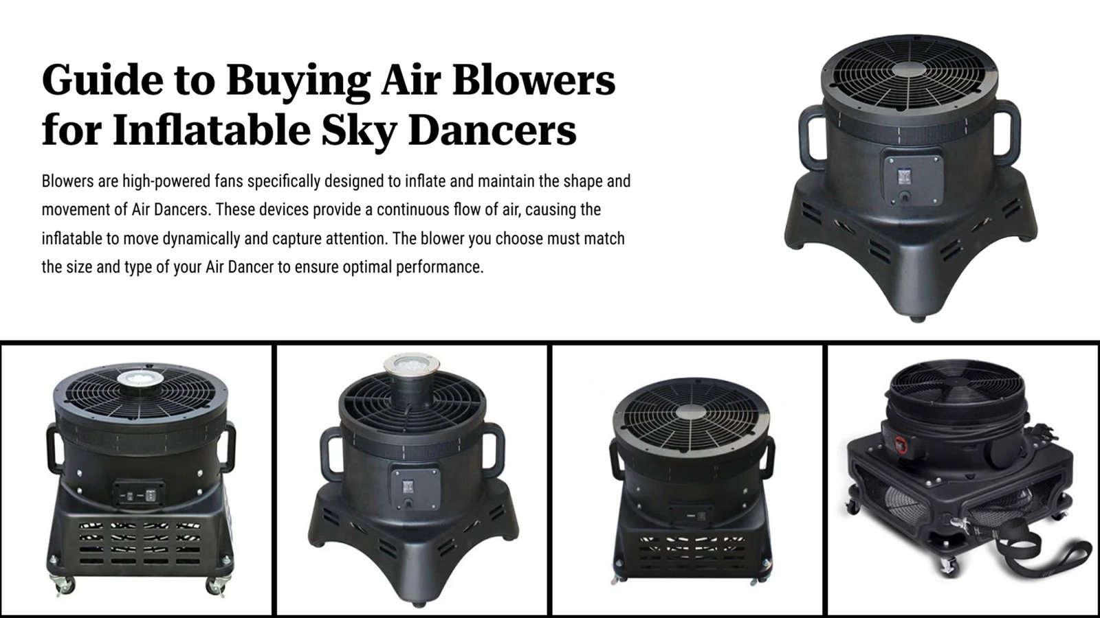 Air Dancer Blowers Inflatable Sky Dancers