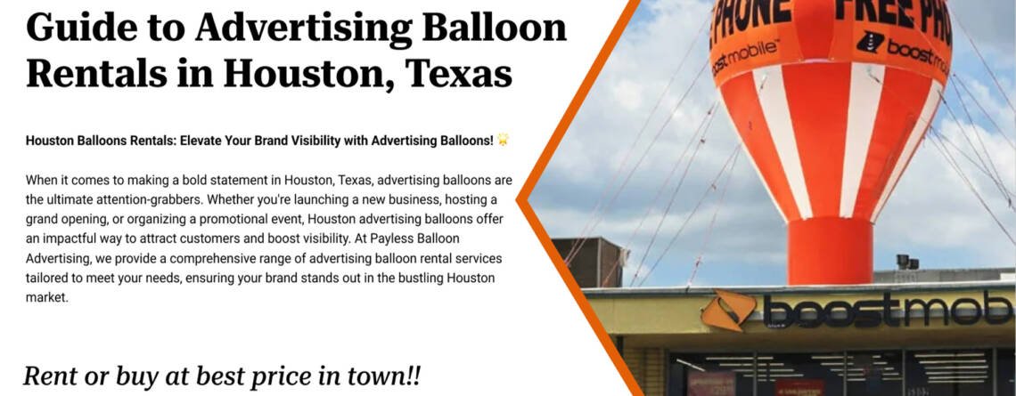 Giant Inflatables Balloon for Advertising