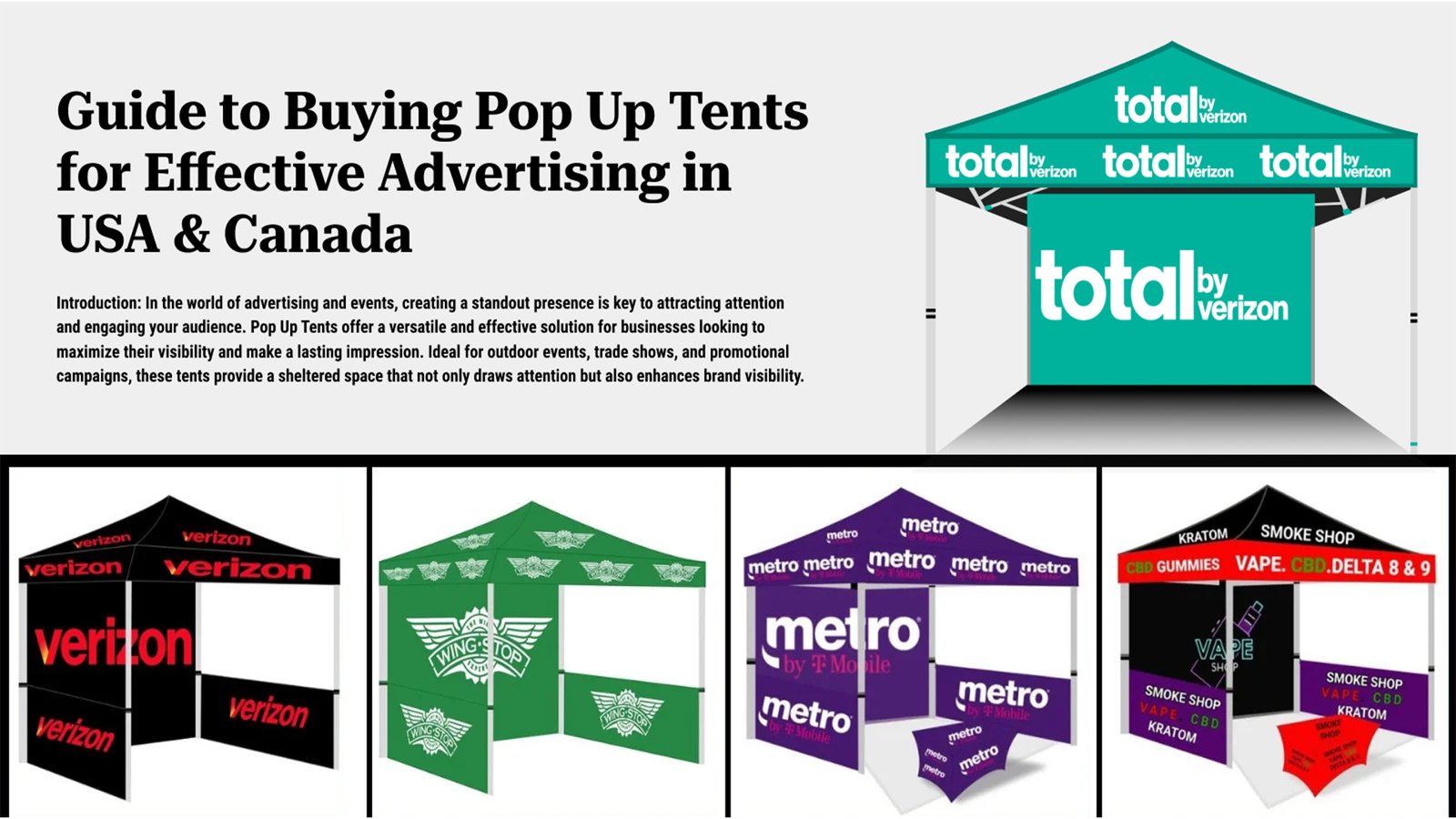 Guide to Buying Pop Up Tents