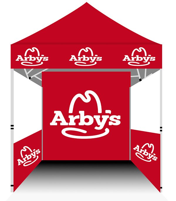 5Ft Arby's Advertising Canopy Tent