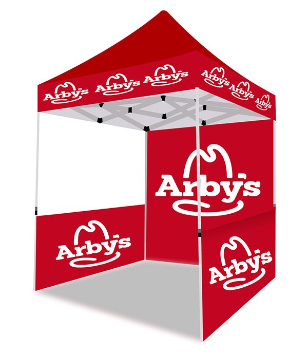 5Ft Arby's Advertising Canopy Tent