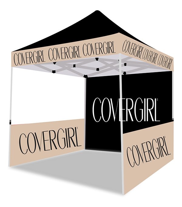 CoverGirl Advertising Canopy Tent