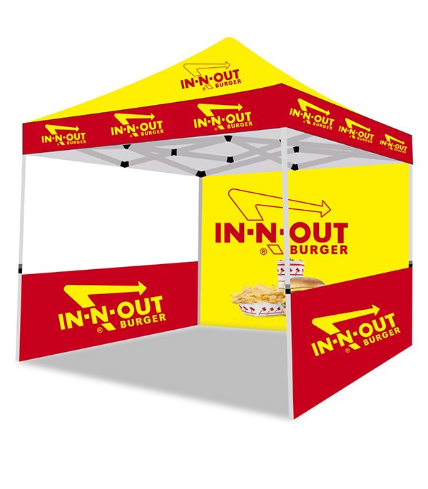 In-N-Out Burger Advertising Tent