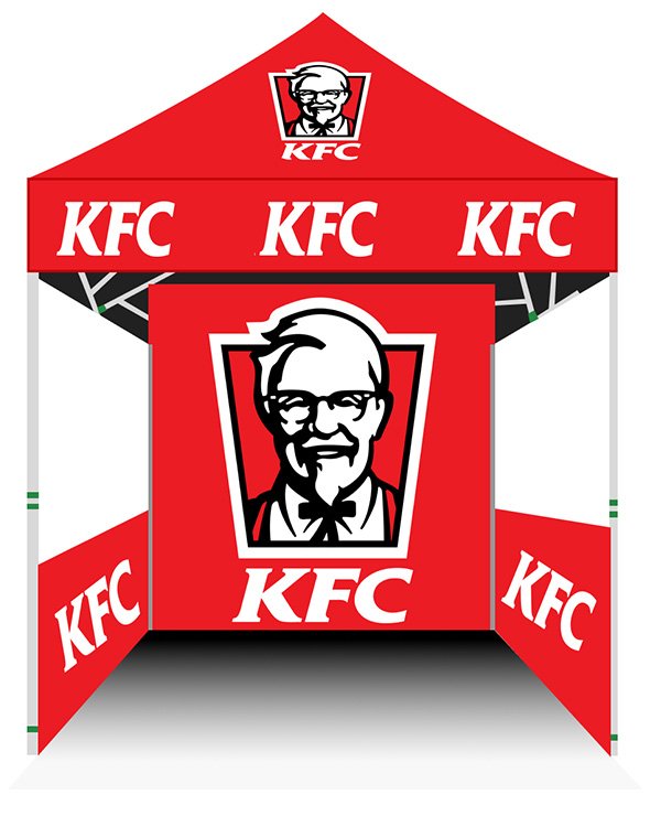 KFC Pop Up Canopy Tent