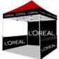 L'Oréal Advertising Pop Up Tent