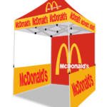 McDonald's Pop Up Canopy Tent