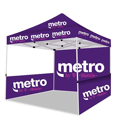 Metro by T Mobile Advertising Tent