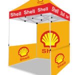 Shell PLC Pop Up Canopy Tent