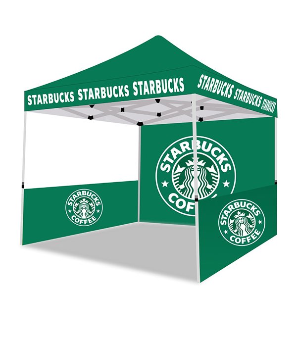 Starbuck Coffee Advertising Tent