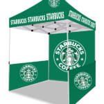 Starbucks Coffee Advertising Canopy Tent