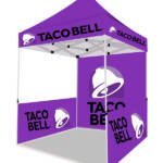Taco Bell Advertising Canopy