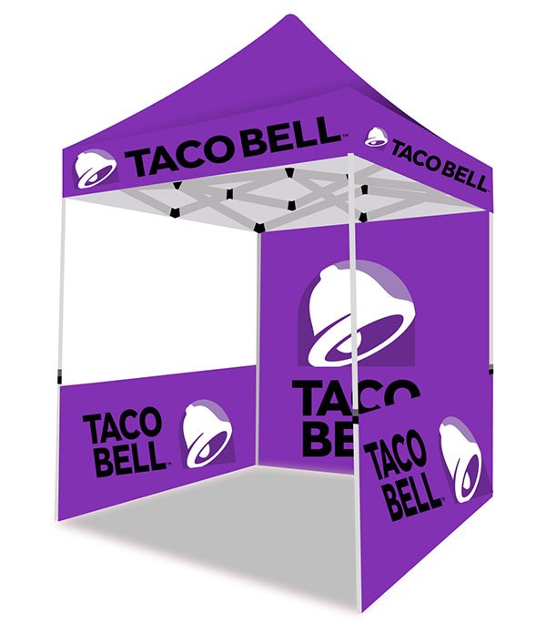 Taco Bell Advertising Canopy